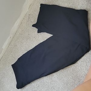 Black boot cut leggings